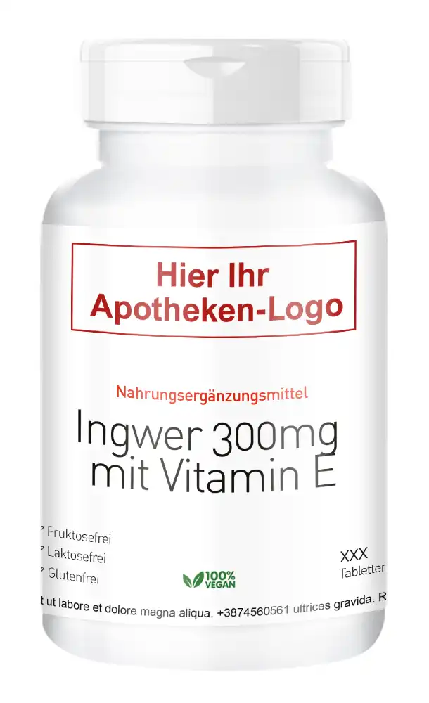 Ingwer 300mg mit Vitamin E