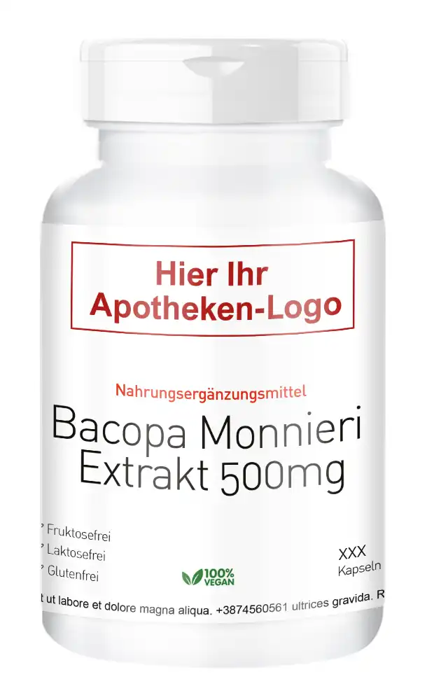 Bacopa Monnieri Extrakt 500mg