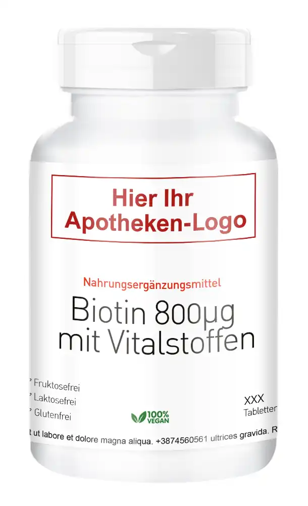 Biotin 800µg mit Vitalstoffen