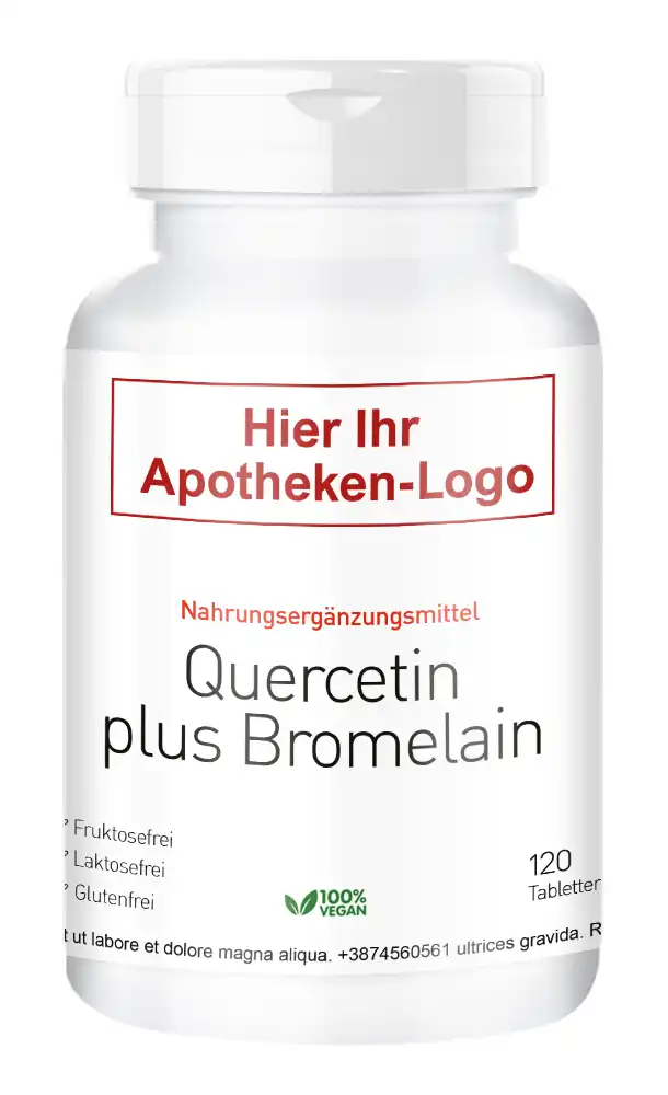 Quercetin plus Bromelain - 120 Tabletten