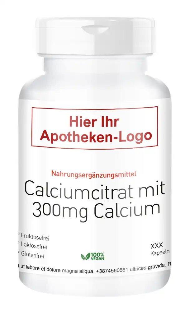 Calciumcitrat mit 300mg Calcium