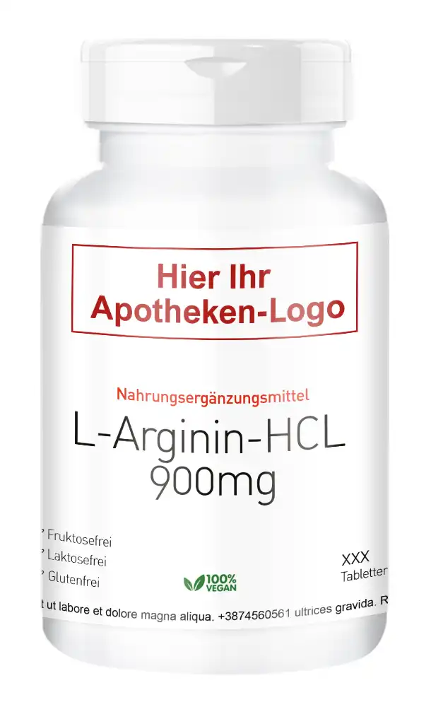 L-Arginin-HCL 900mg