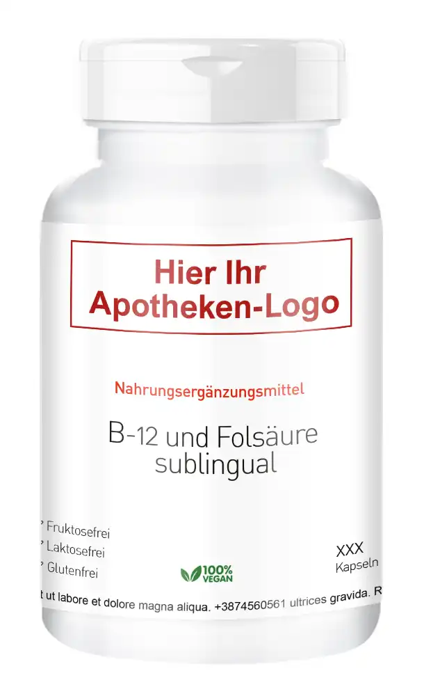 B-12 und Folsäure sublingual
