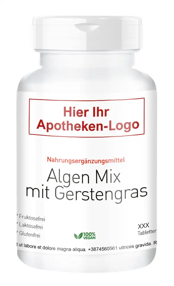 Algen Mix mit Gerstengras