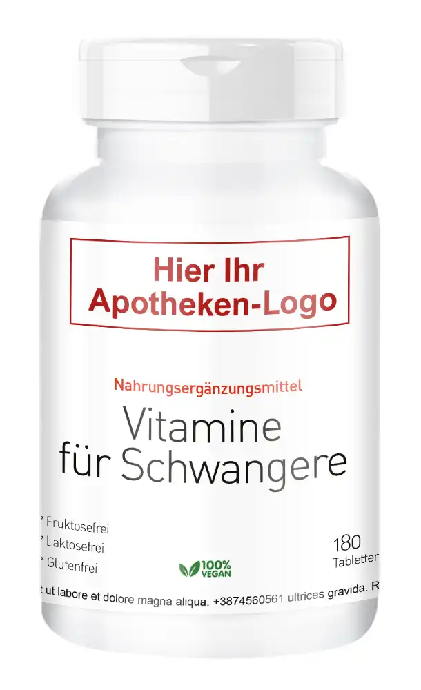 Vitamine für Schwangere - 180 Tabletten