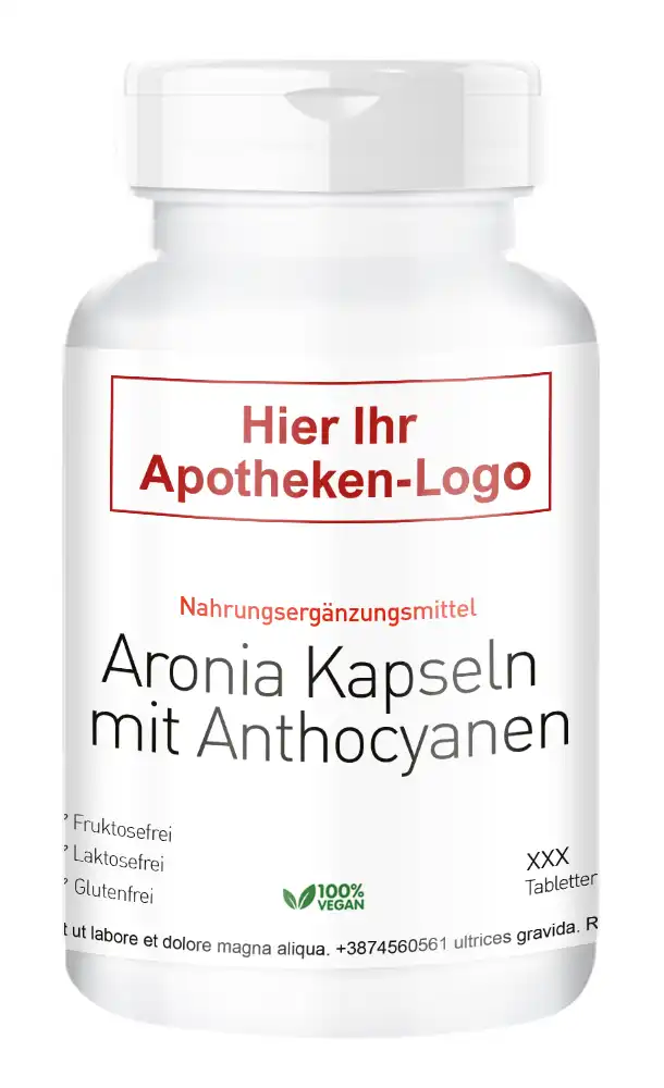 Aronia Kapseln mit Anthocyanen
