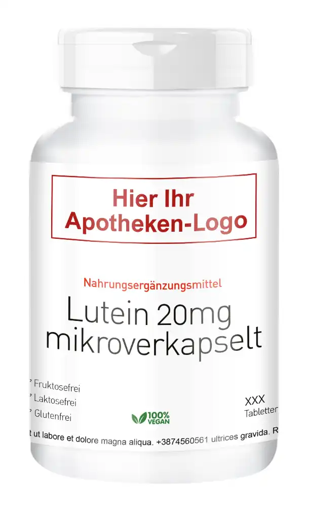 Lutein 20mg mikroverkapselt