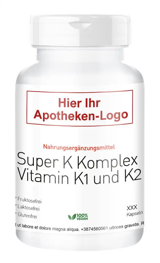 Super K Komplex Vitamin K1 und K2